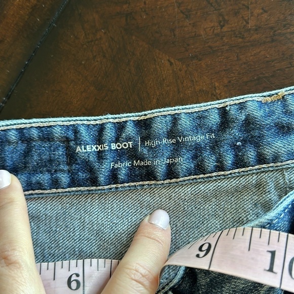 AG Alexxis Boot High Rise vintagee fit size 31 fit like 30 - Picture 9 of 10